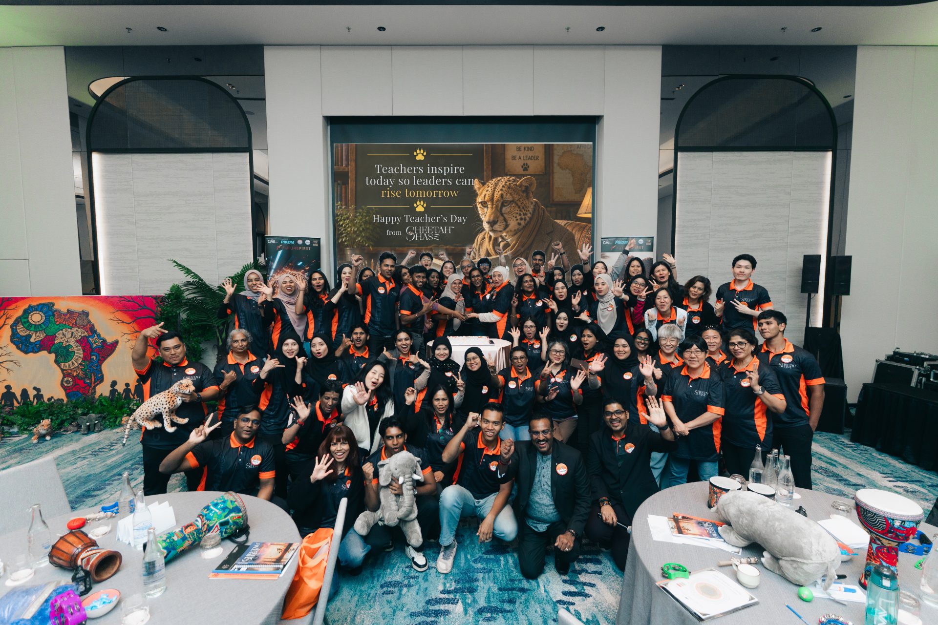 Image 4- 60 educators from Penang celebrating Teachers_ Day at the Future First Leadership Development Programme.