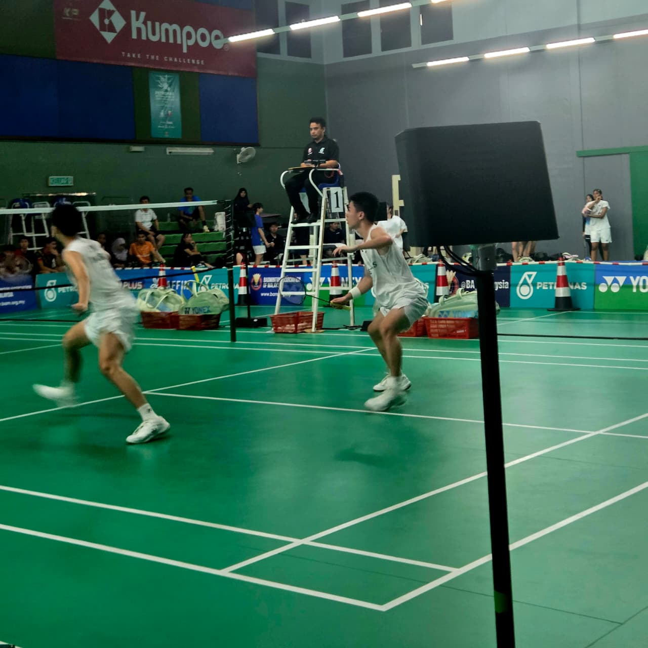 The world’s first AI-powered instant review system unit at the PETRONAS National Under-18 Championships 2026 yesterday.