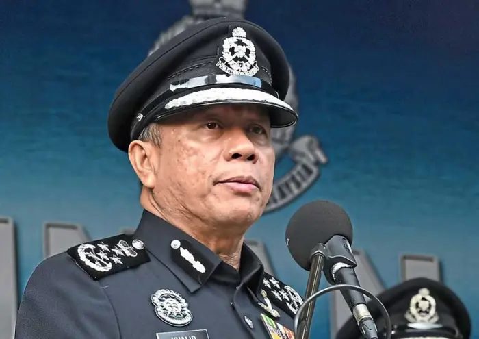 Inspector-General of Police Tan Sri Mohd Khalid Ismail
