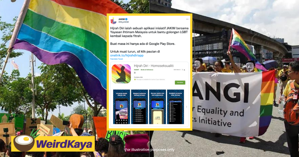 Jakim develops app for m'sians from the lgbtq community to 