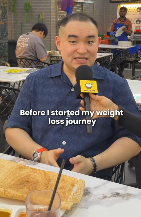 Jordan Chia during an interview with WeirdKaya