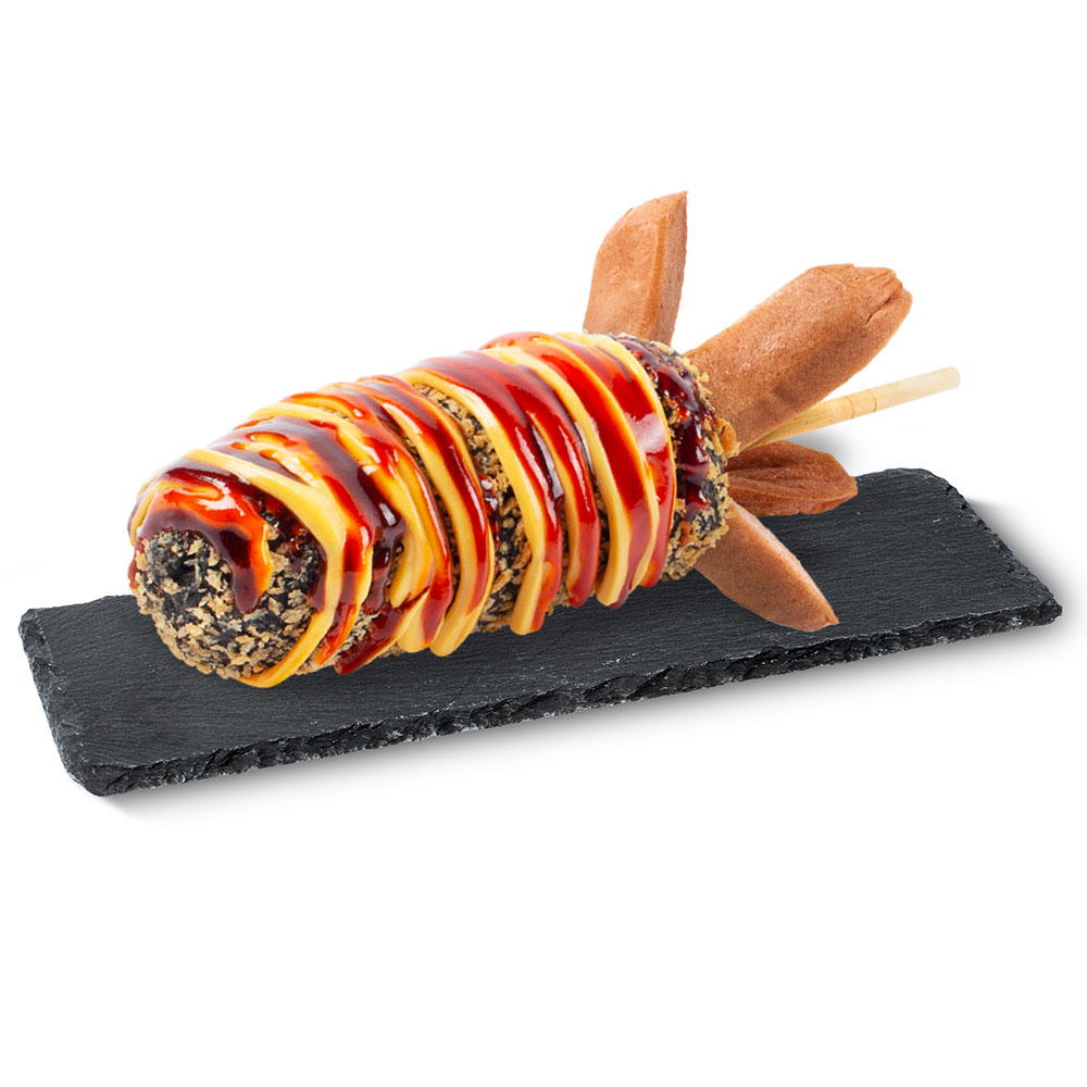 K-spicy ojingeo corn sausage. Jpg