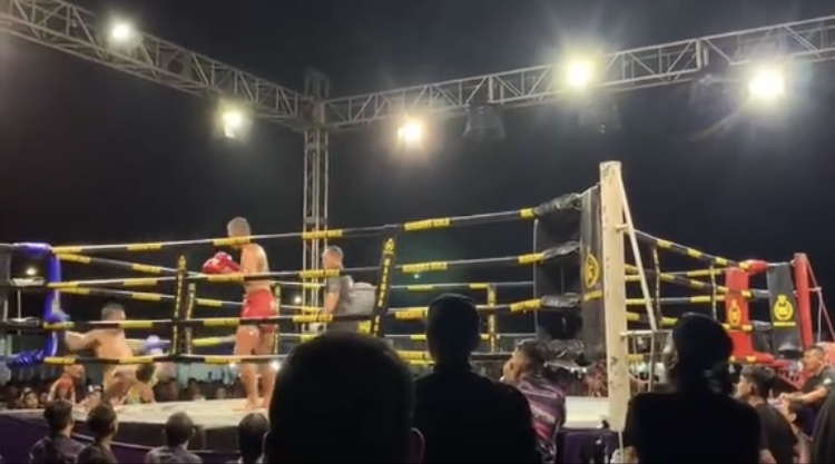 Kittichai chaengkhao gets ko-ed by opponent