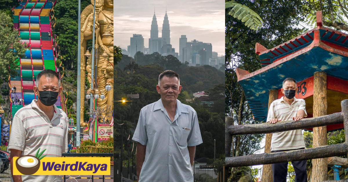 M'sian brings his 68yo dad to travel in kl for the first time ever, melts netizens' hearts | weirdkaya