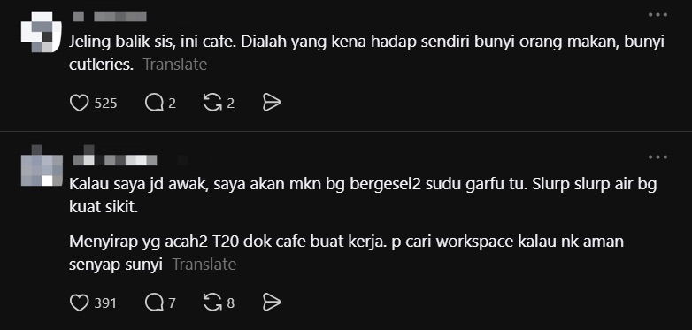 'Stressed Weih!' — M’sian Claims Customers Glared At Her For Eating While They Were On Their Laptops comment 2