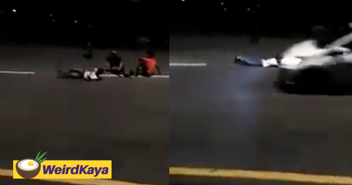 [video] new trend in the making? Clip of kids sitting in the middle of the road goes viral on twitter | weirdkaya