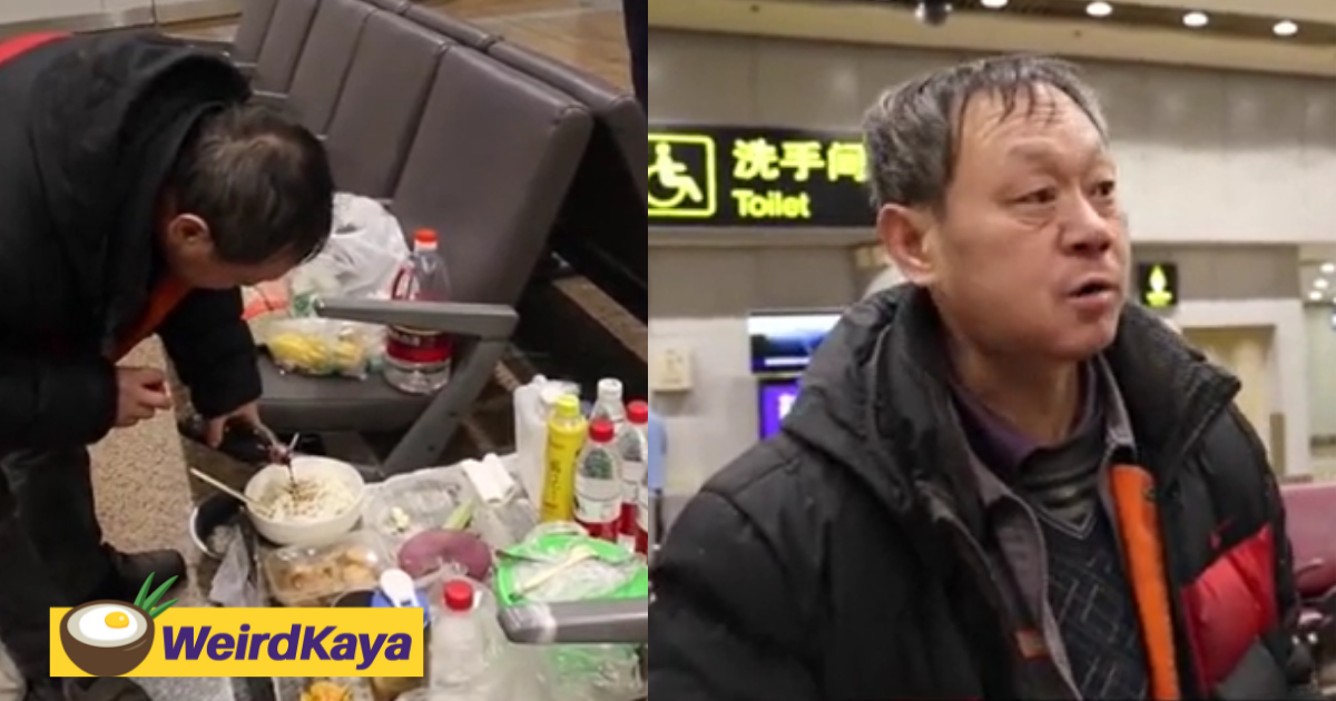 Chinese man lives inside airport for 14 years just to smoke and drink all he wants | weirdkaya