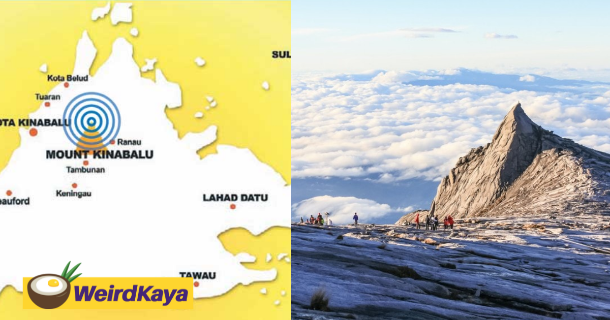 Kundasang quake: mild tremors felt by climbers at mount kinabalu | weirdkaya