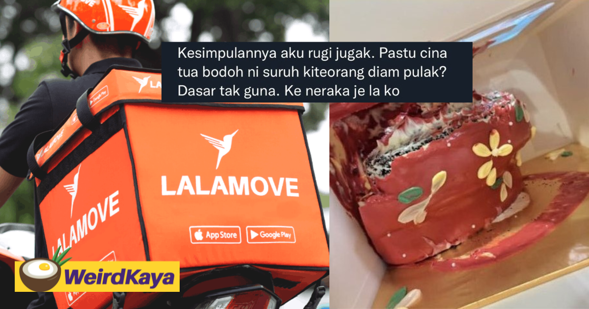 M'sian woman slammed on twitter for being rude and racist towards lalamove rider | weirdkaya