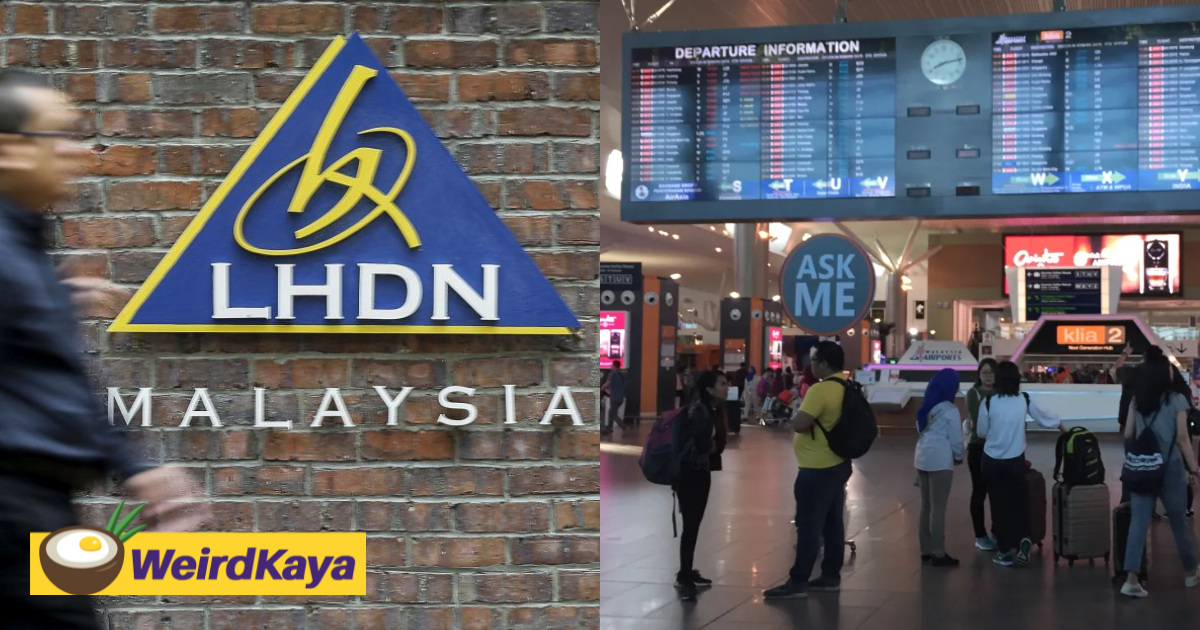 M'sian woman barred from leaving the country after failing to pay rm75 to lhdn | weirdkaya