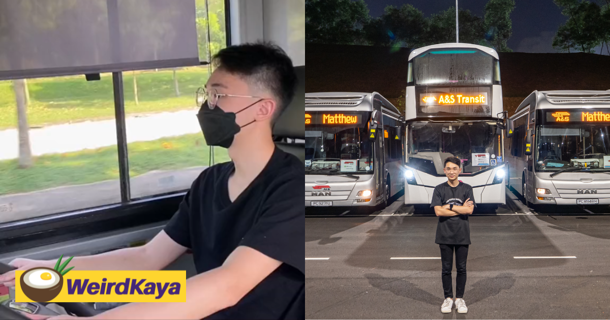 23yo S'porean Rejects 3 Local Uni Offers To Pursue His Dream Of Becoming Bus Captain