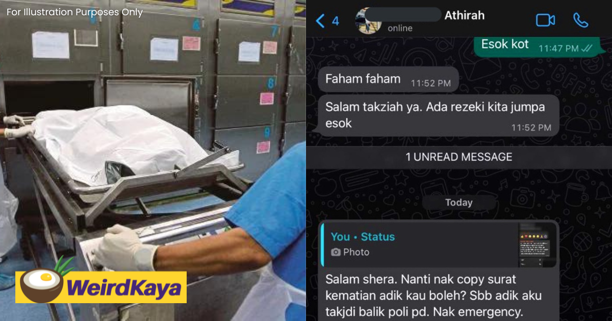 M'sian teen slammed for her attempt to use death cert of friend's brother as excuse to not return to the hostel | weirdkaya