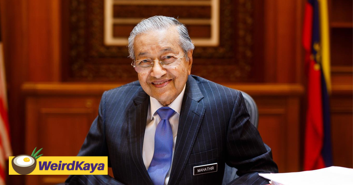 Dr mahathir offers to be pm for the 3rd time if m'sians want him to | weirdkaya