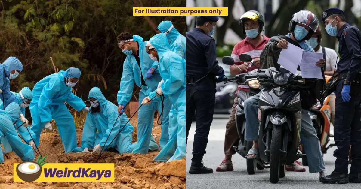 39 pdrm staff and family members dead due to covid-19 | weirdkaya