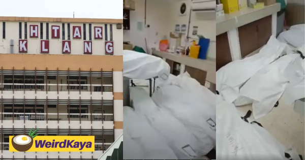 [VIDEO] Overload corpses were seen arranged around on the floor in Klang Hospital | WeirdKaya
