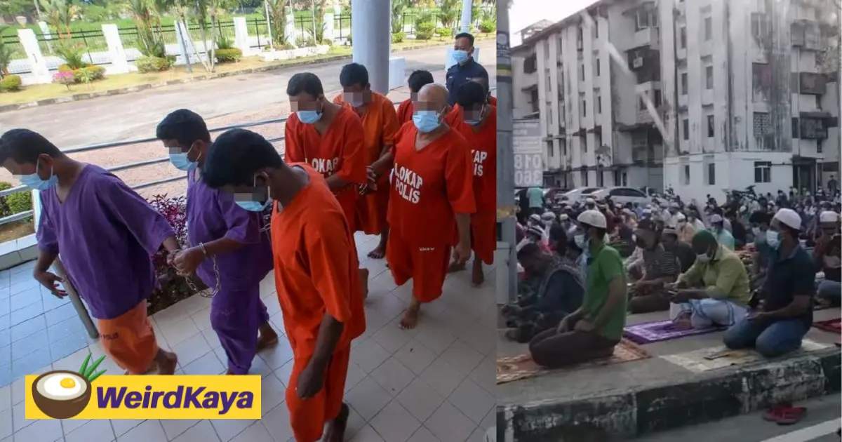 Police arrest 49 men for violating sops while performing aidiladha prayers | weirdkaya