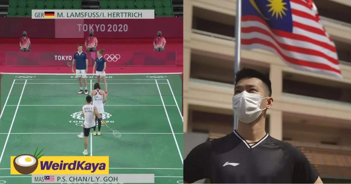 “i'm sorry” chan peng soon apologises to malaysians after heartbreaking olympic loss to german pair | weirdkaya
