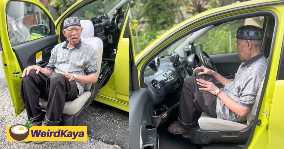 Malaysian upgraded his Myvi for his Disabled Father