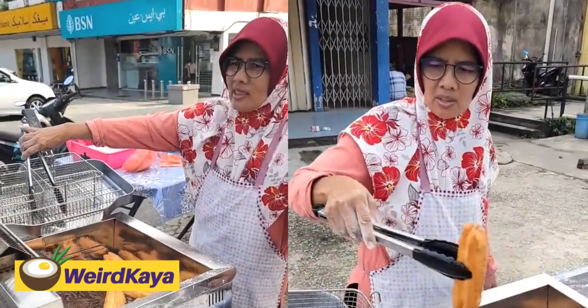 [video] malay makcik selling 
