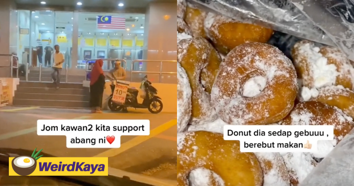 [video] this m'sian man has been selling doughnuts for rm0. 10 each since 2016 | weirdkaya