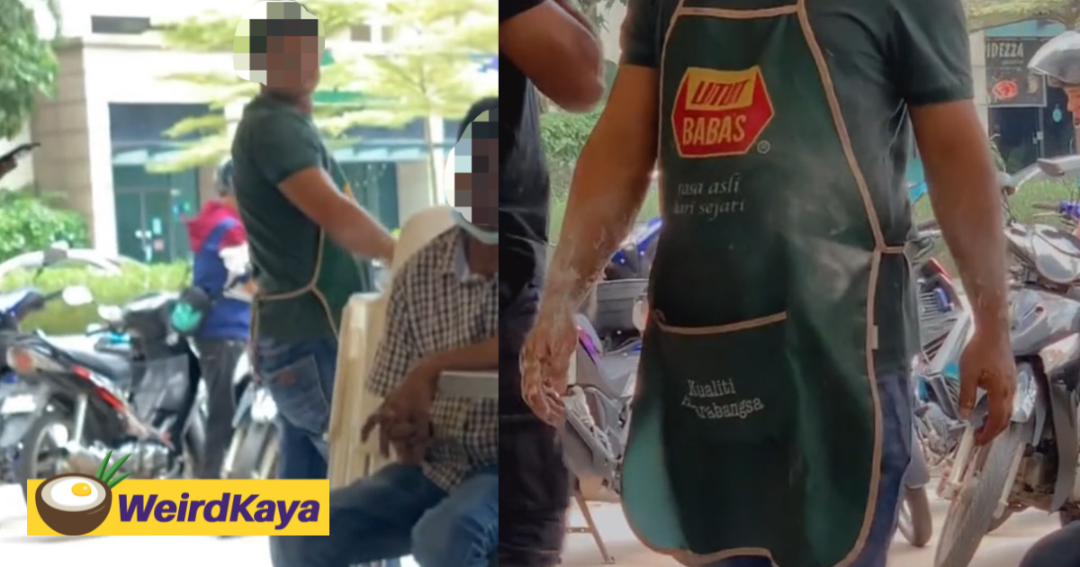 [video] woman mocks mamak worker for kneading dough with bare hands, gets slammed in return | weirdkaya