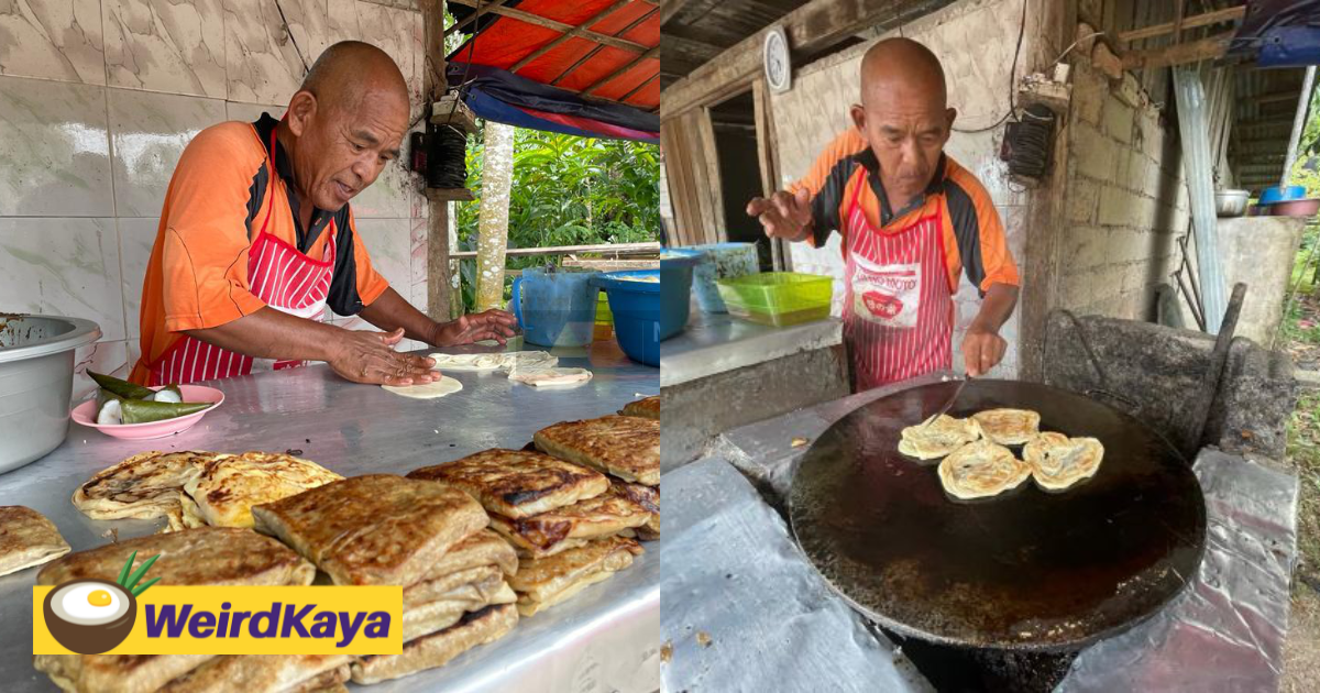 Pakcik Sells Roti Canai For 50 Cents & It's Been 32 Years