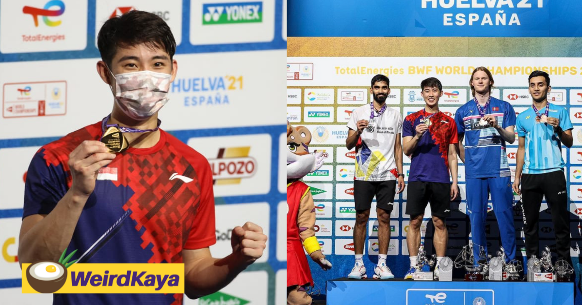 Penang-born loh kean yew wins bwf world championship, sg's best result so far | weirdkaya