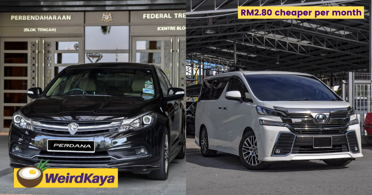 Mof says replacing minister car from proton to toyota vellfire as it's rm2. 80 cheaper per month | weirdkaya