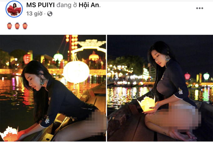 M'sian celebrity ms puiyi upsets vietnamese netizens with sexy version of the ao dài | weirdkaya