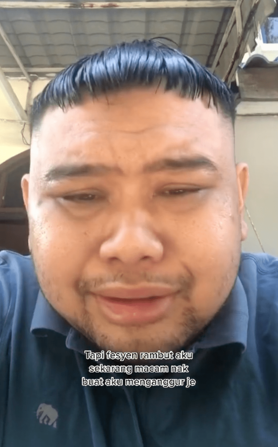 Malaysian kim jung un cuts his hair before interview 3. Png