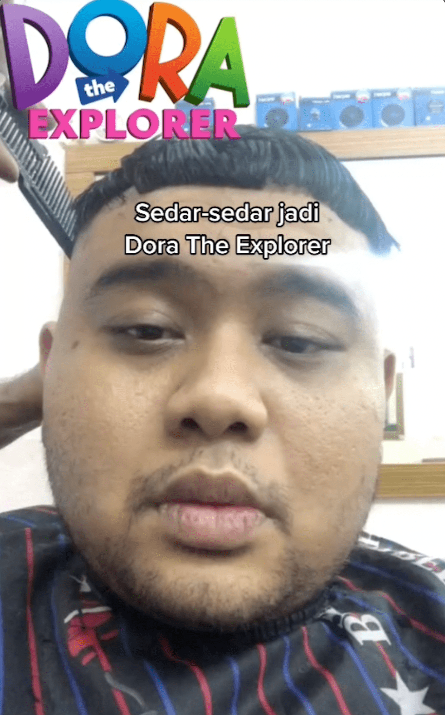 Malaysian kim jung un cuts his hair before interview 5. Png