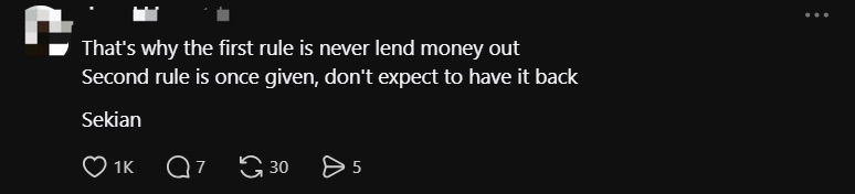 'Wow, Brilliant!' — M'sian Borrower Gives Sarcastic Reply When Asked To Settle RM2.5k Debt, Sparks Outrage comment 3