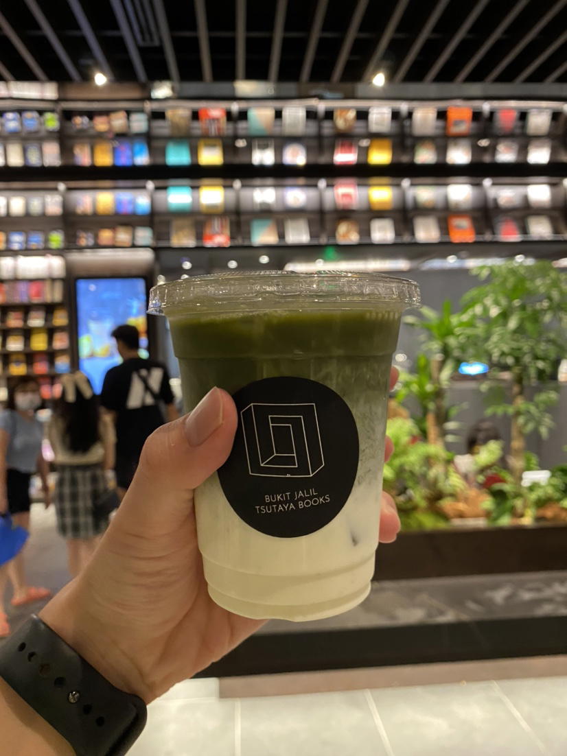 Matcha latte iced