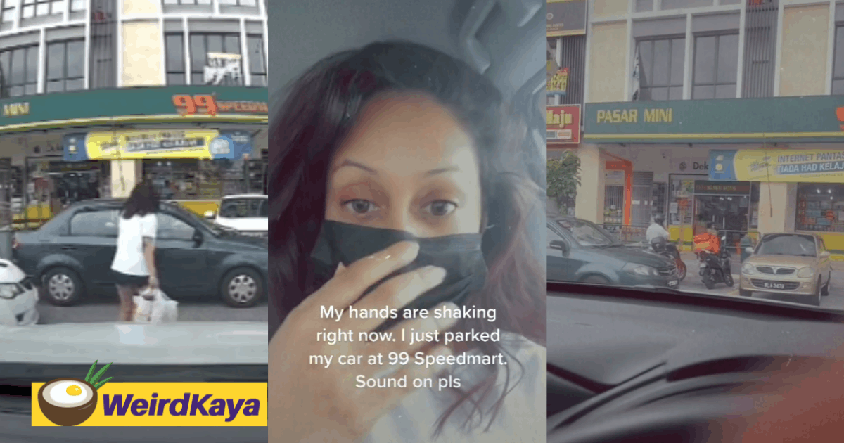 'mind your own business! ' woman gets shouted at for asking inconsiderate driver to park properly | weirdkaya