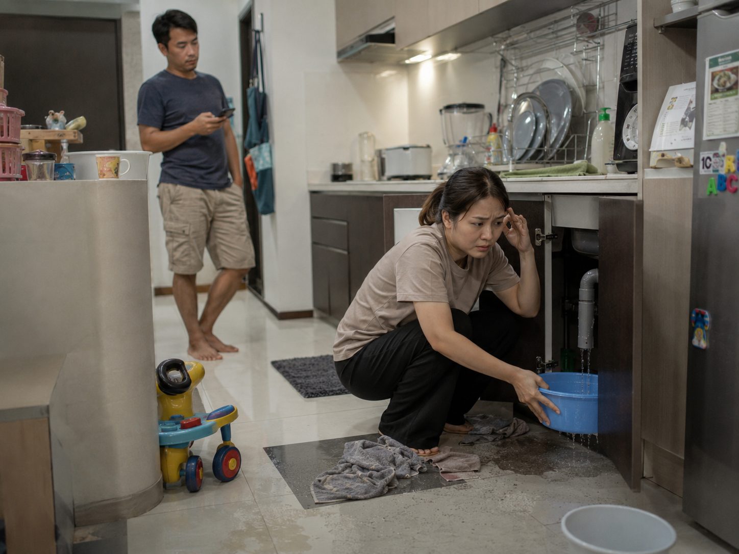 M’sian Mum Says She Earns The Same As Her Husband But Handles The Kids & Household Tasks Alone