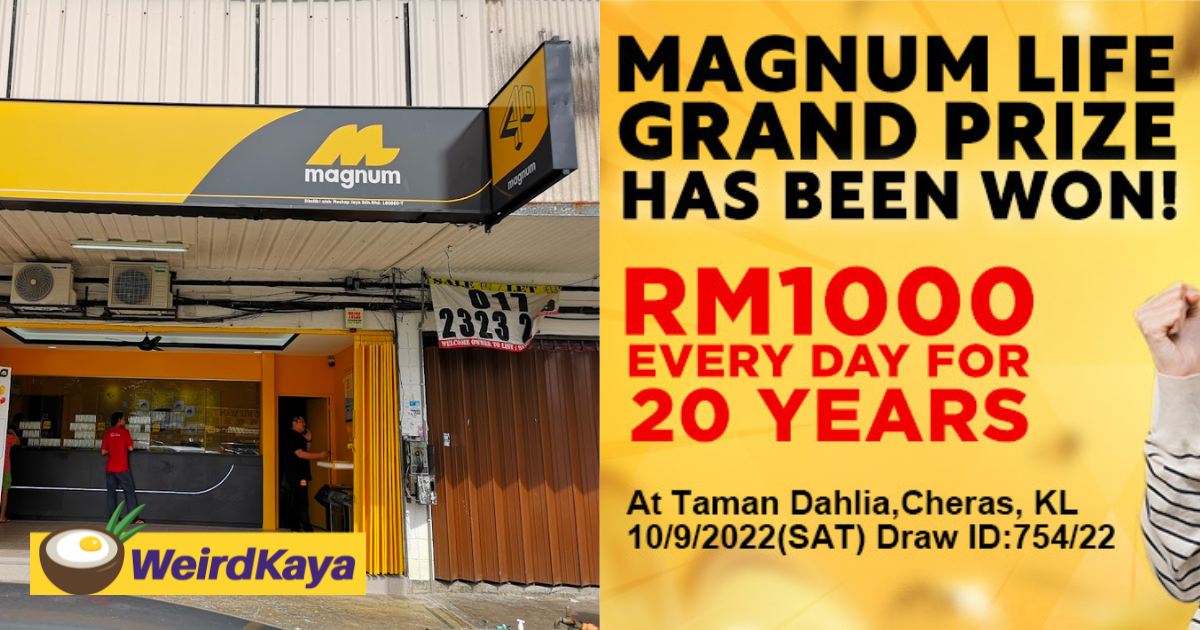 M'sian woman wins magnum life grand prize of rm1000 everyday with kungfu stampcard campaign | weirdkaya