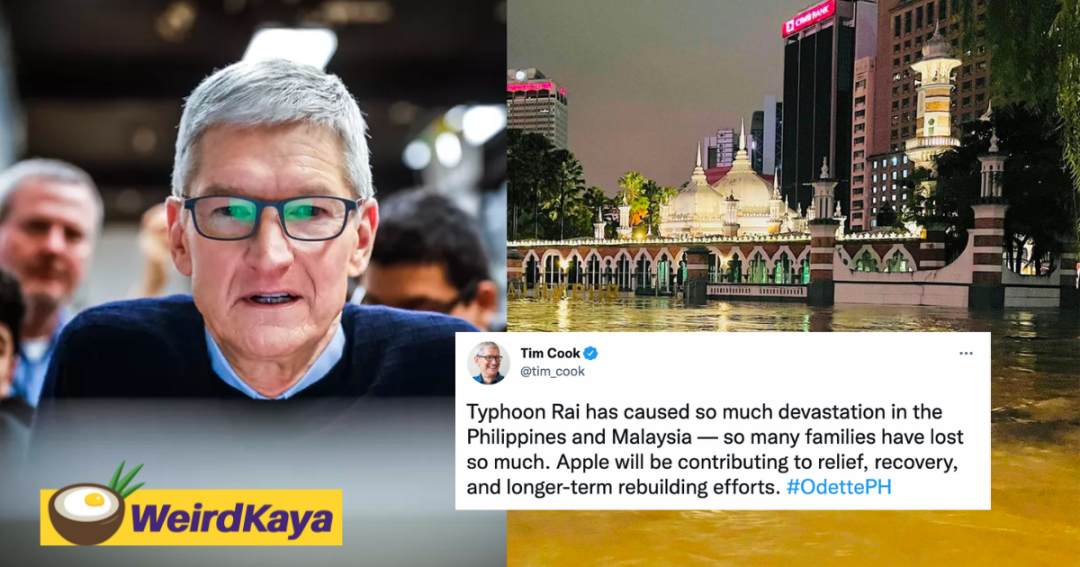 M'sian advise Apple CEO not to donate to Msian Gov