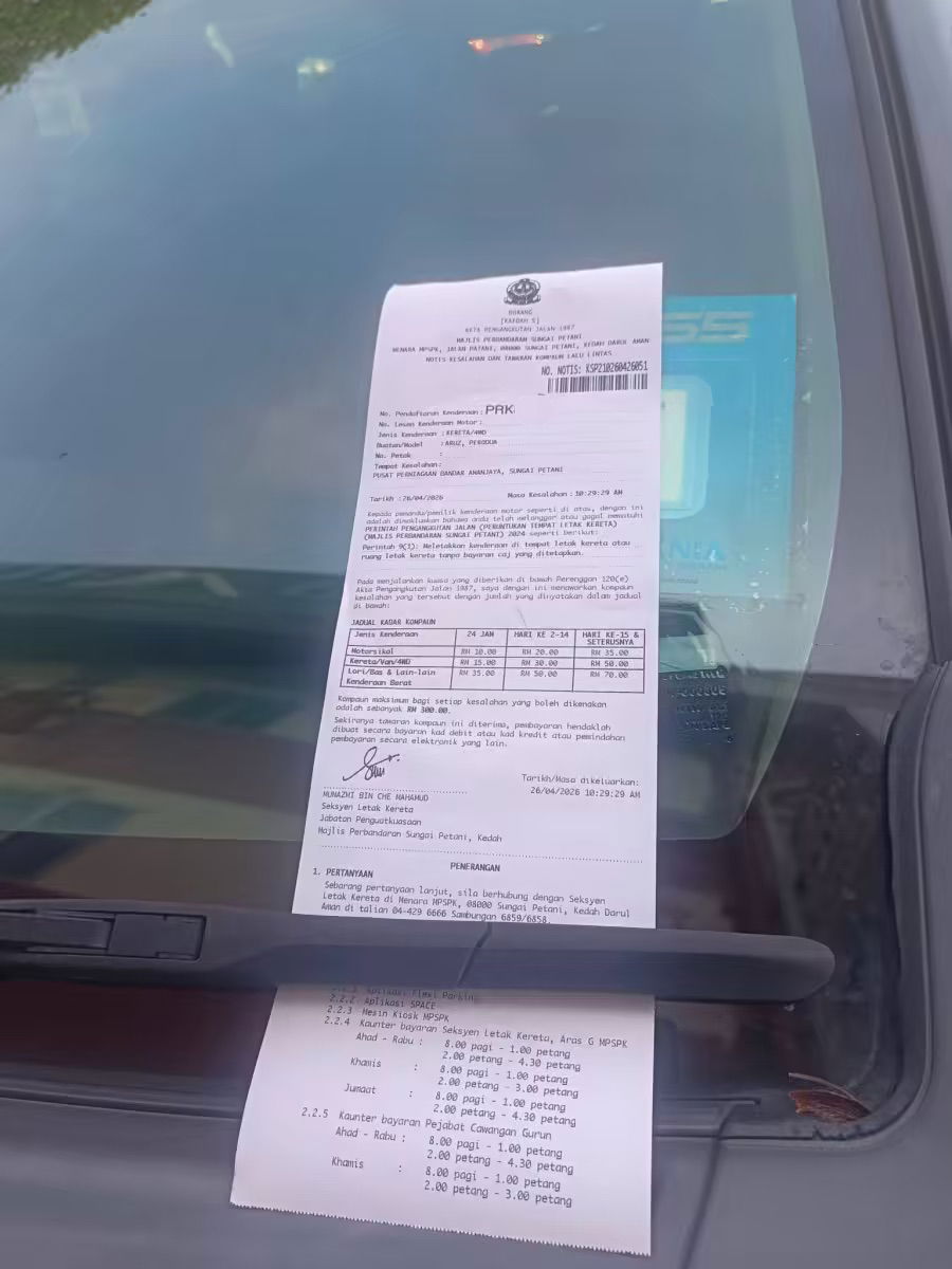 M'sian fined wrongly by SP city council (2)