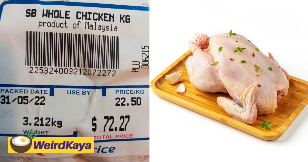 M'sian kampung chicken is now being sold for RM72 per kg in SG