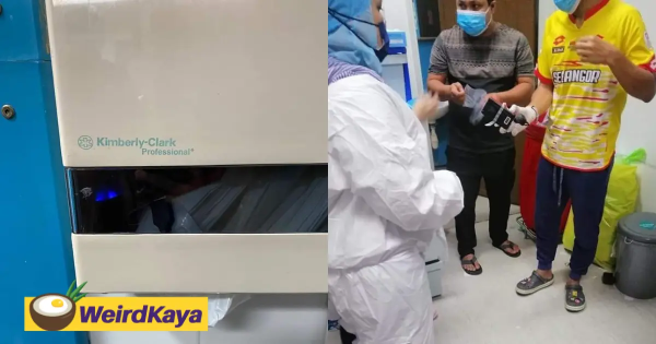 Nurse uncovers spy camera installed inside a ward's bathroom