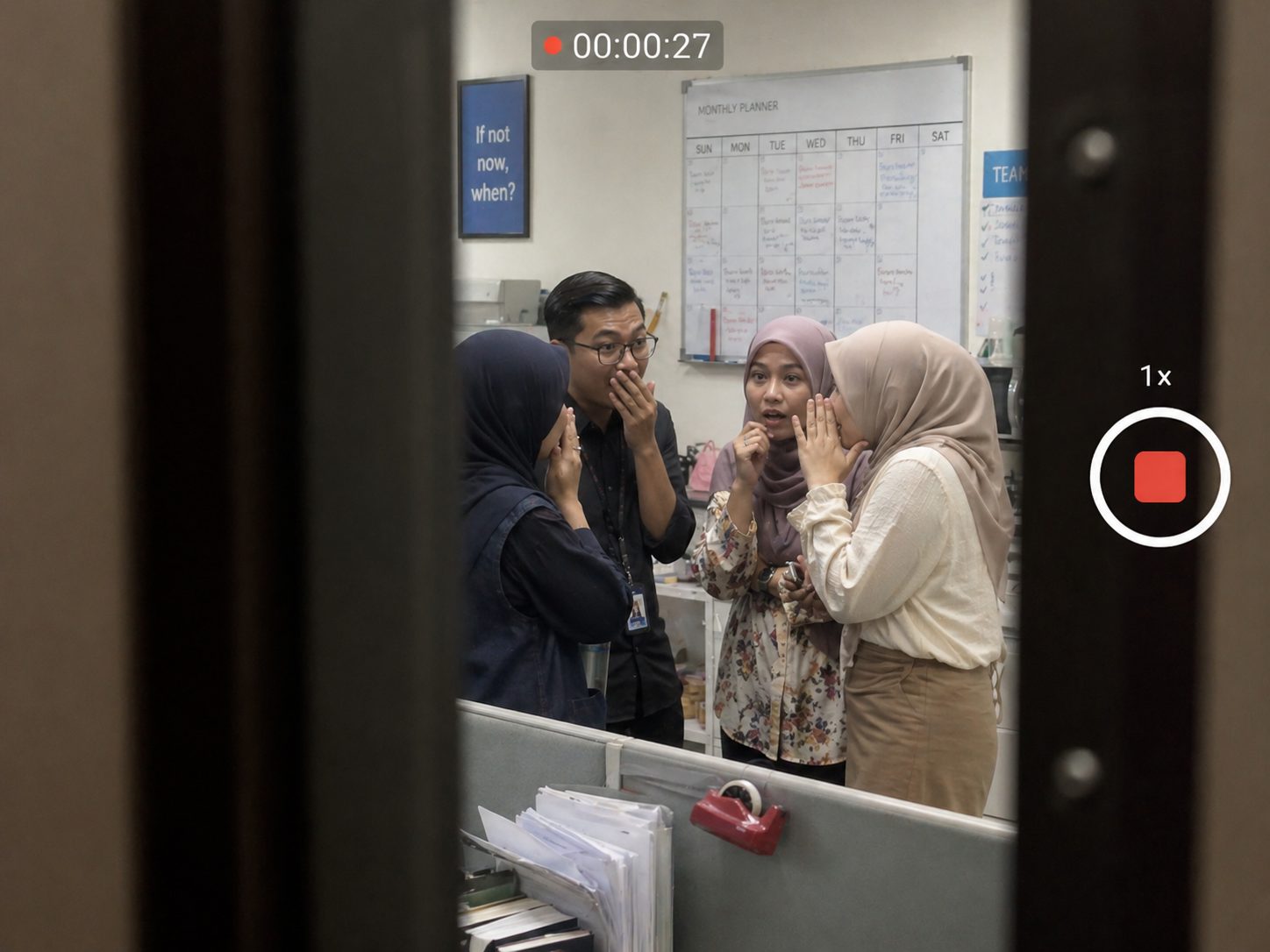 Office gossip filmed in secret (1)