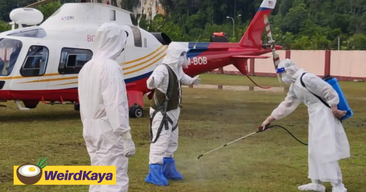 Orang asli becomes first malaysian covid patient to be evacuated via helicopter | weirdkaya