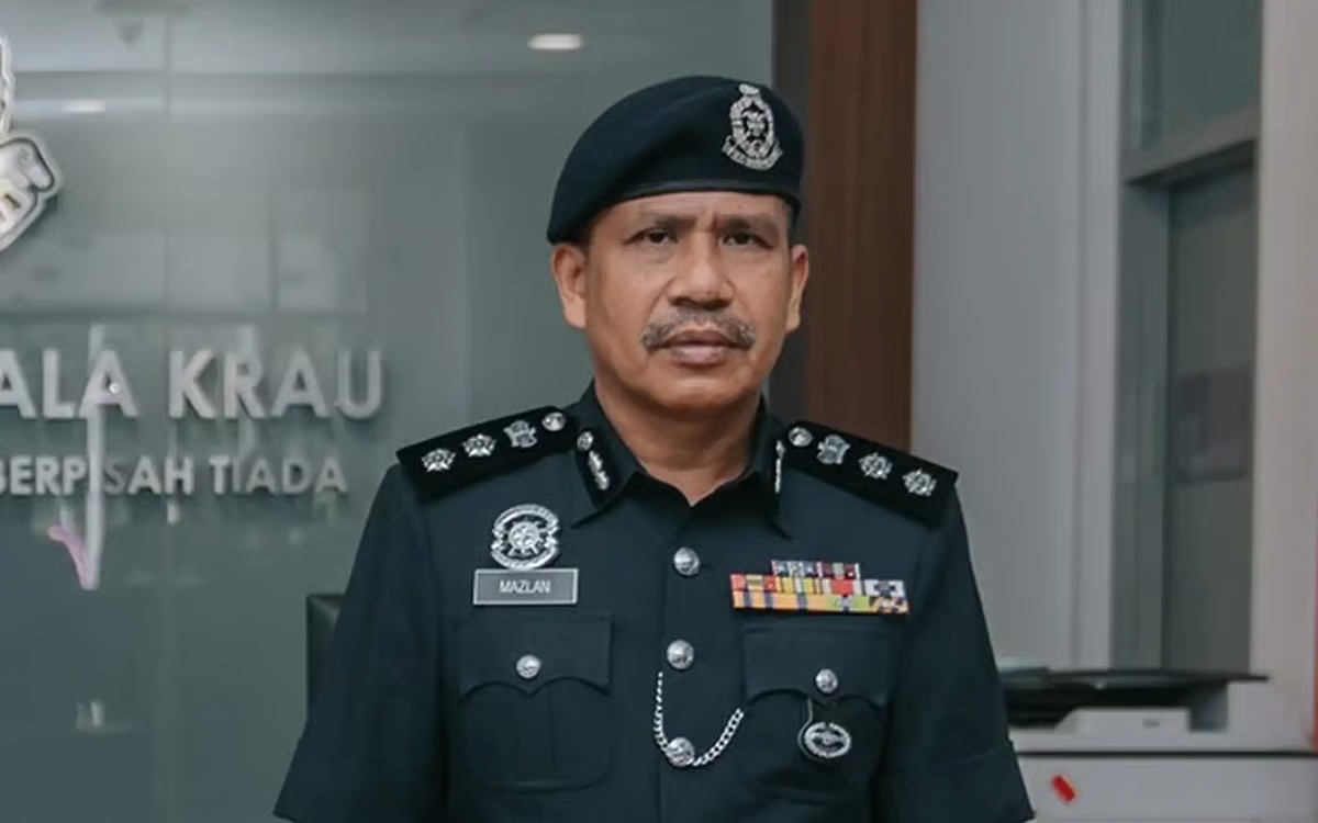 Pasir Mas district police chief Assistant Commissioner Mazlan Hassan