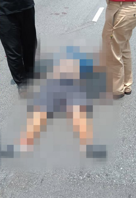 Penang zebra crossing accident (2)