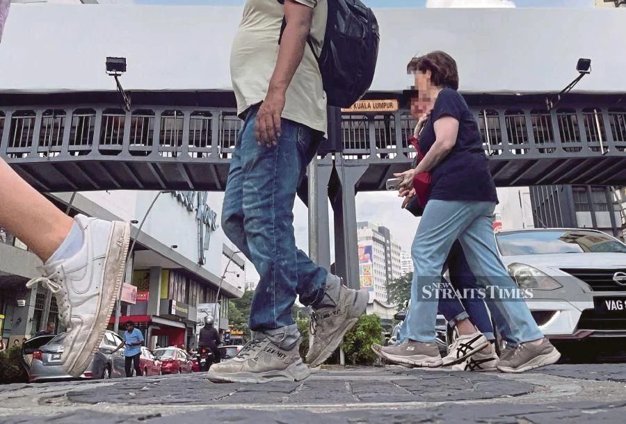 People walking in KL