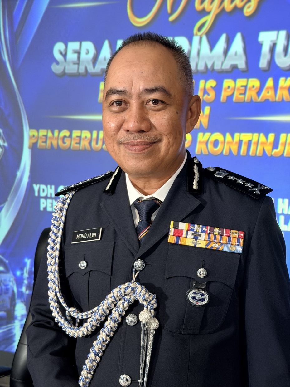 Perak police chief Datuk Mohd Alwi Zainal Abidin