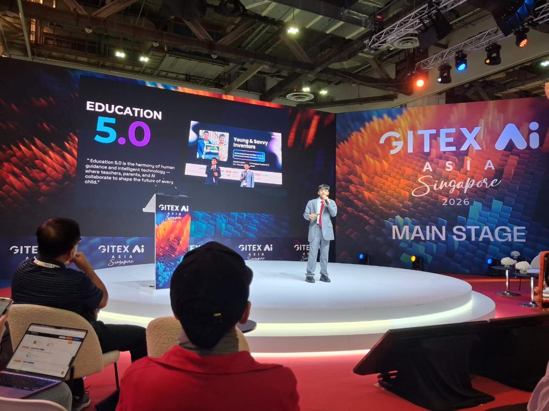 Picture 1_ Parsa Talk in GITEX Asia in Singapore about Minedu AI Primary_ AI Avatar Tutor .jpeg