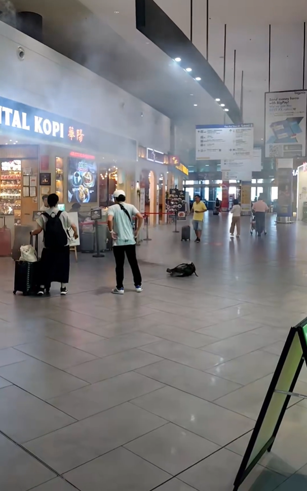 Power bank fire KLIA 2 (1)