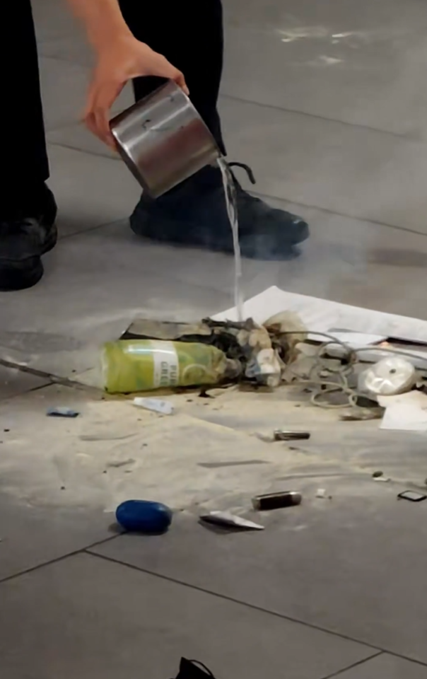 Power bank fire KLIA 2 (3)