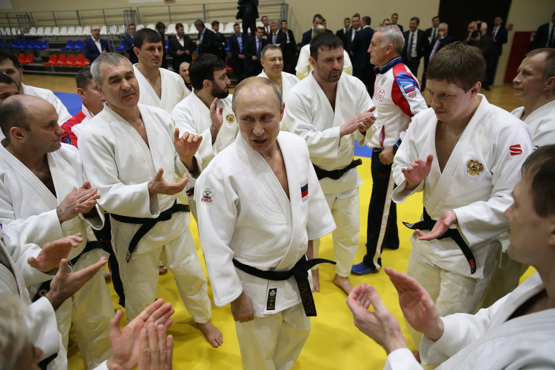 Putin taekwondo black belt